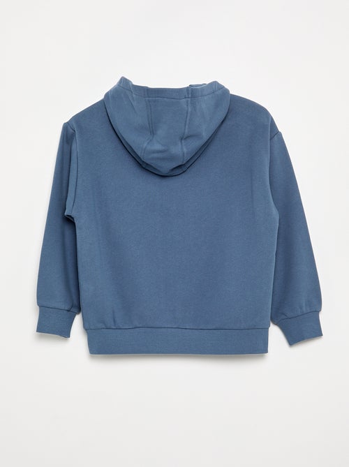 Sweat à capuche et poche kangourou - Kiabi