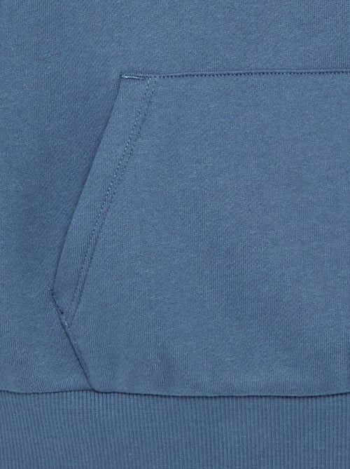 Sweat à capuche et poche kangourou - Kiabi