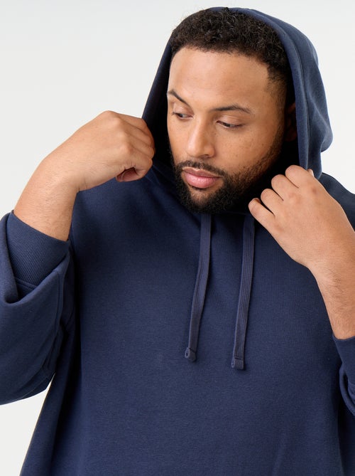 Sweat à capuche et poche kangourou - Kiabi
