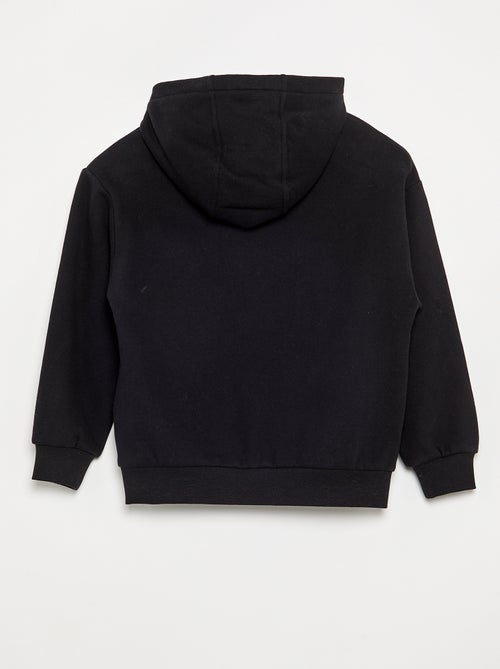 Sweat à capuche et poche kangourou - Kiabi