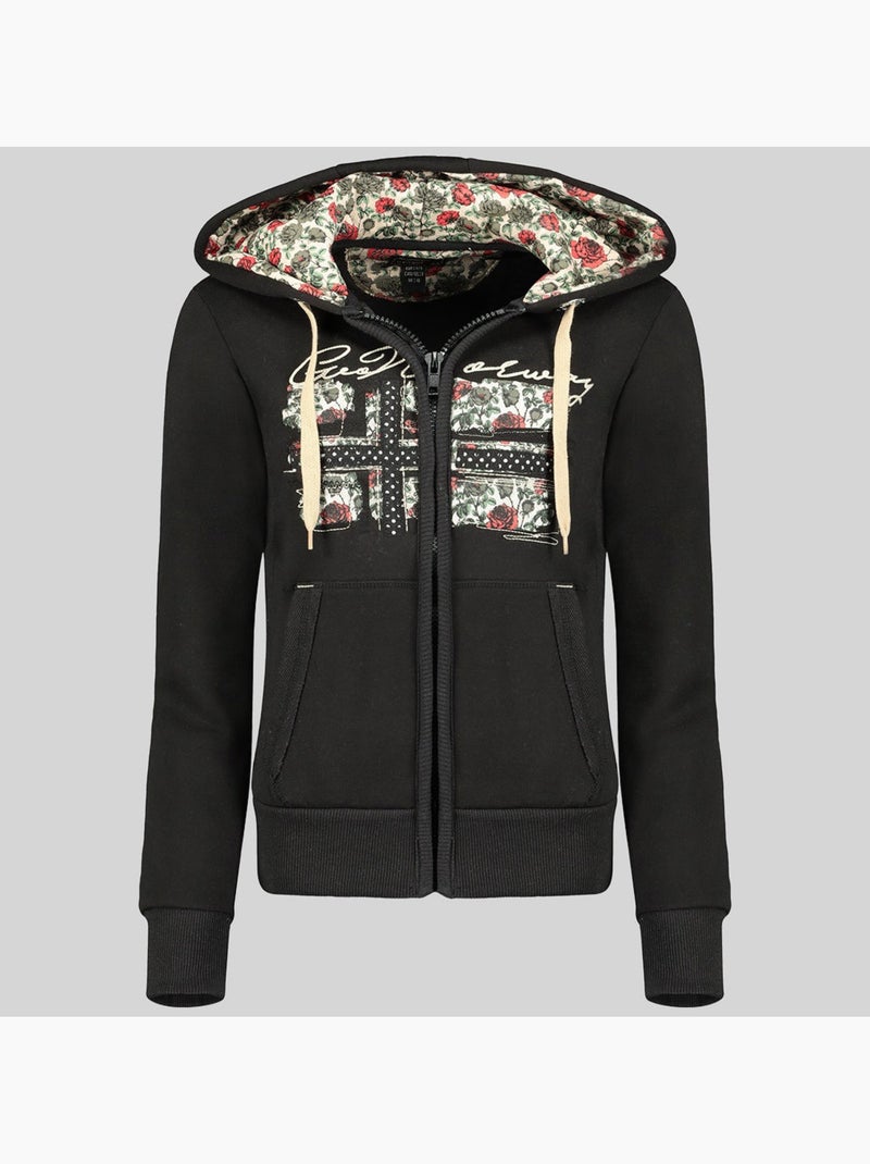 Sweat à capuche fabeaute – geographical norway Noir - Kiabi