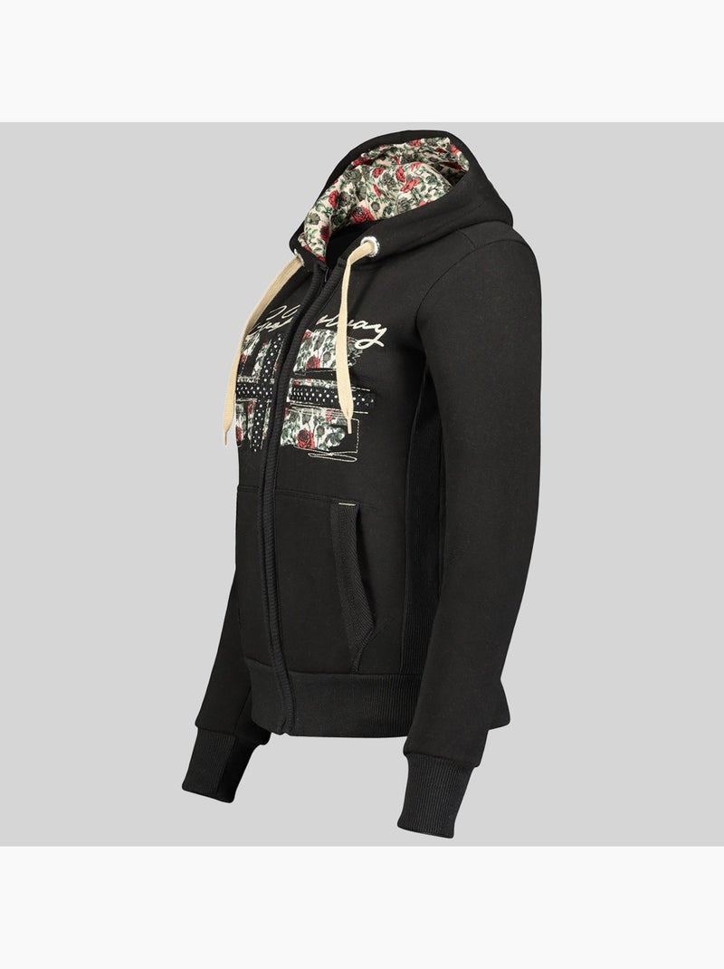 Sweat à capuche fabeaute – geographical norway Noir - Kiabi