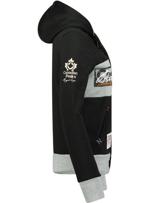 Sweat à capuche face – canadian peak - Kiabi