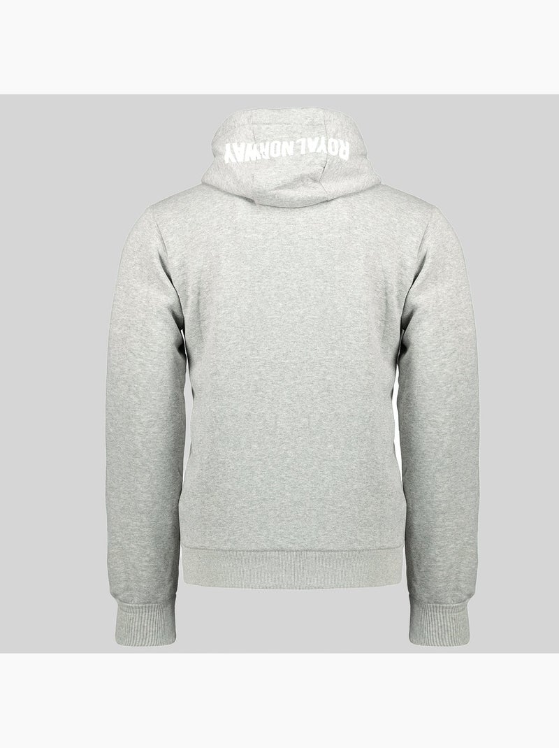 Sweat à capuche faponie – geographical norway Gris clair - Kiabi