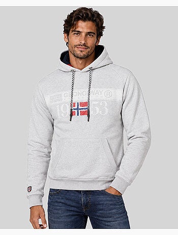 Sweat à capuche fastlife – geographical norway