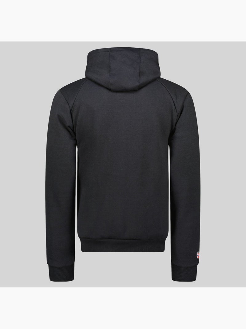 Sweat à capuche fastlife – geographical norway Noir - Kiabi