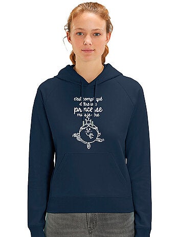 Sweat à capuche Femme - C'EST COMPLIQUÉ D'ÊTRE UNE PRINCESSE