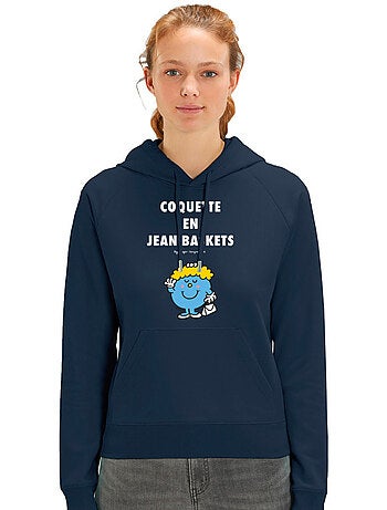 Sweat à capuche Femme - COQUETTE EN JEAN BASKET 2