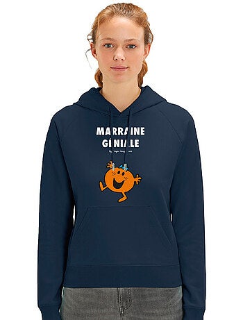 Sweat à capuche Femme - LA PLUS GÉNIALE DES MARRAINES 2