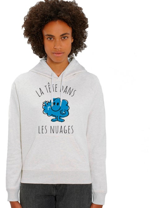 Sweat à capuche Femme - LA TÊTE DANS LES NUAGES - Kiabi Sweat à capuche Femme - LA TÊTE DANS LES NUAGES - Kiabi