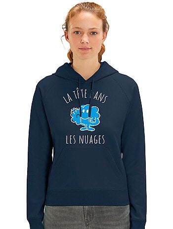 Sweat à capuche Femme - LA TÊTE DANS LES NUAGES