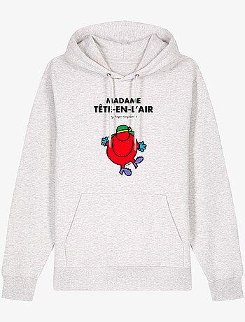 Sweat à capuche Femme - MADAME TÊTE EN L'AIR