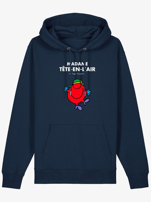 Sweat à capuche Femme - MADAME TÊTE EN L'AIR - Kiabi
