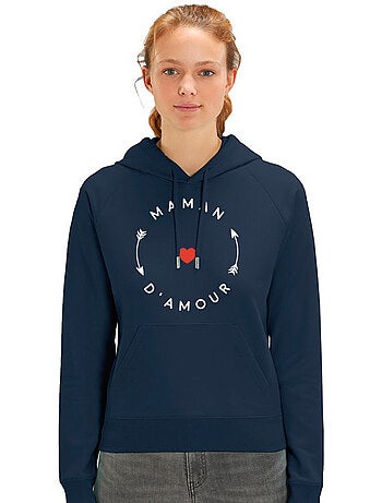 Sweat à capuche Femme - MAMAN D'AMOUR 2 MPT