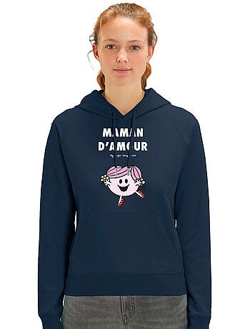 Sweat à capuche Femme - MAMAN D'AMOUR