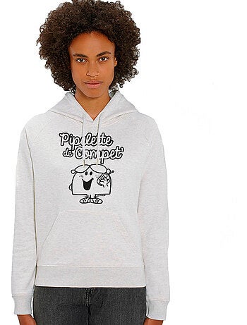 Sweat à capuche Femme - PIPELETTE DE COMPET'