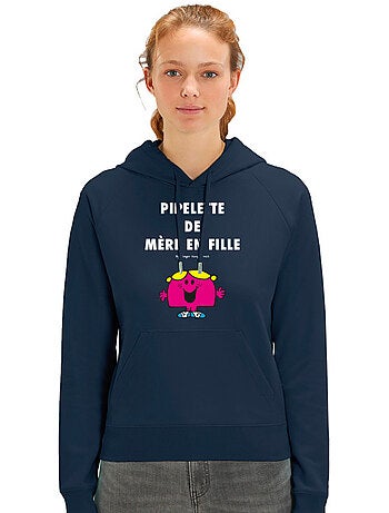 Sweat à capuche Femme - PIPELETTE DE MÈRE EN FILLE 2