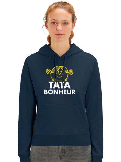 Sweat à capuche Femme - TATA BONHEUR 2 - Kiabi
