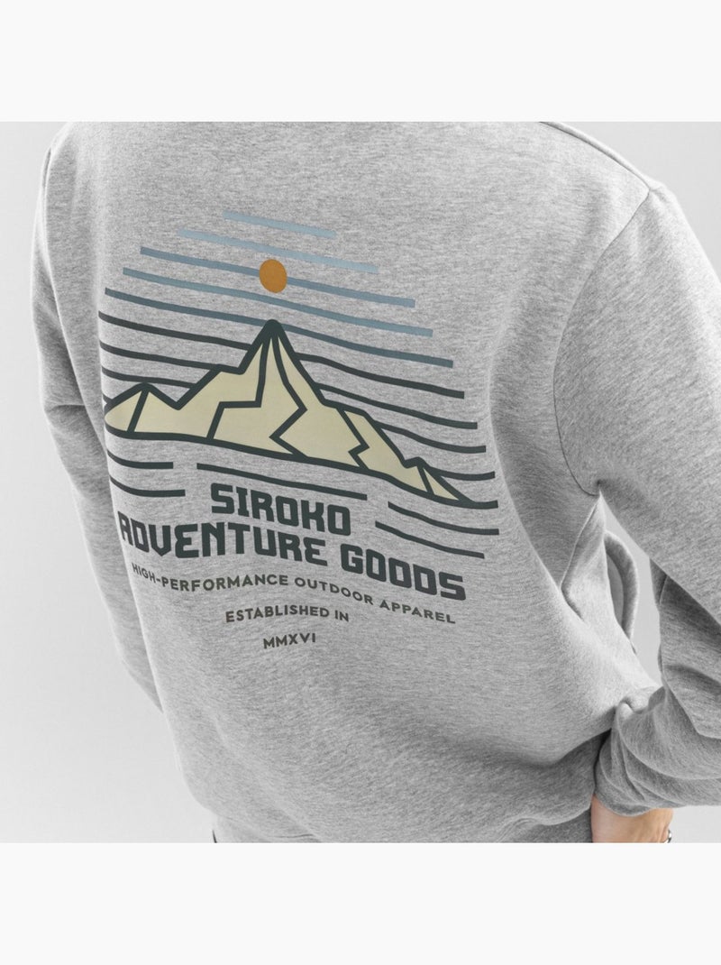Sweat à capuche femme lifestyle femme cumbre-w Blanc Gris - Kiabi
