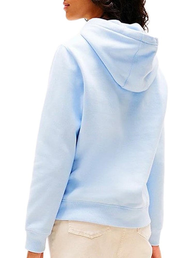 Sweat à capuche femme tommy hilfiger Bleu - Kiabi