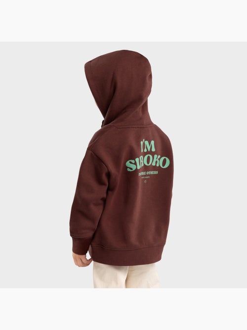 Sweat à capuche fille lifestyle enfants crowd-g - Kiabi