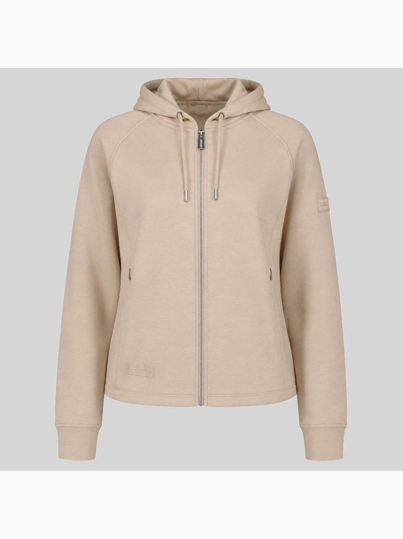 Sweat à capuche fionale hood fz – geographical norway Sable - Kiabi