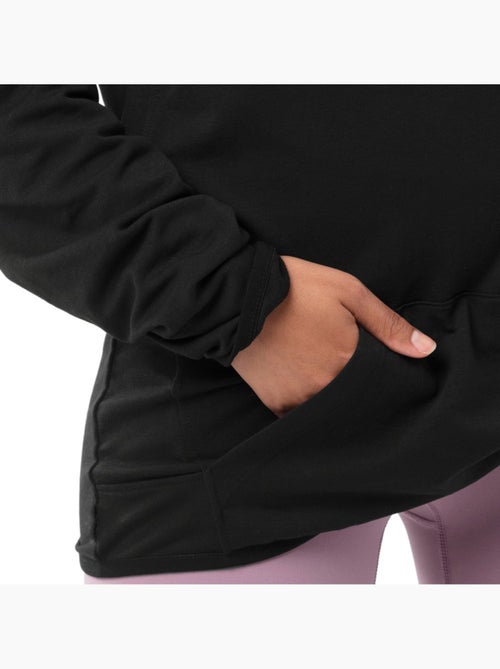 Sweat à capuche fitness femme fitness femme  square-w - Kiabi