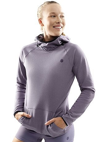 Sweat à capuche fitness femme fitness femme synergy