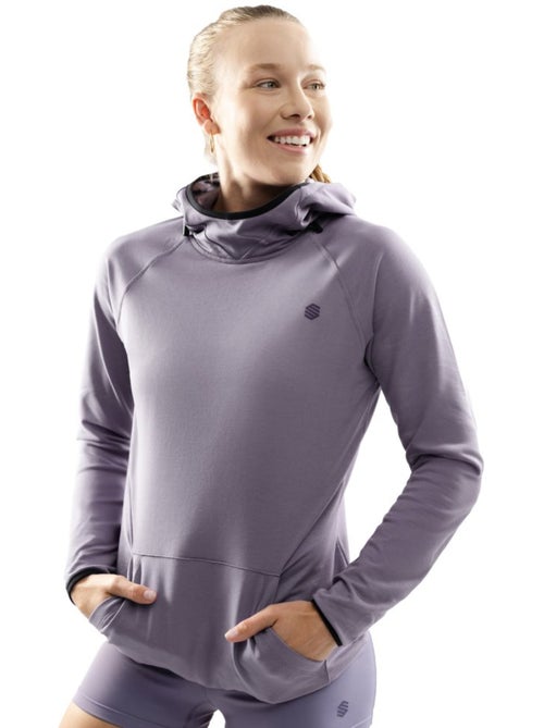 Sweat à capuche fitness femme fitness femme synergy - Kiabi