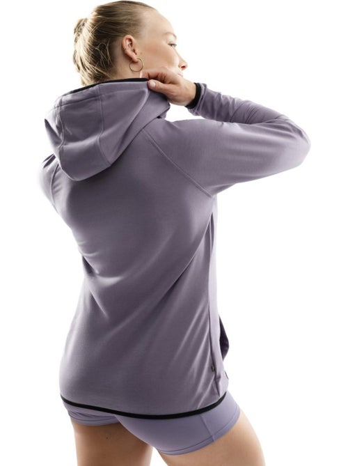 Sweat à capuche fitness femme fitness femme synergy - Kiabi