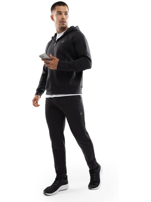 Sweat à capuche fitness zippé homme fitness homme intrepid - Kiabi