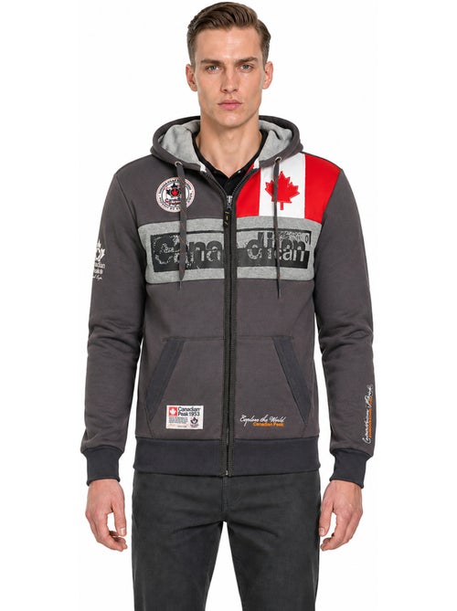 Sweat à capuche flashy – canadian peak - Kiabi Sweat à capuche flashy – canadian peak - Kiabi