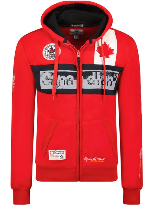 Sweat à capuche flashy – canadian peak - Kiabi Sweat à capuche flashy – canadian peak - Kiabi