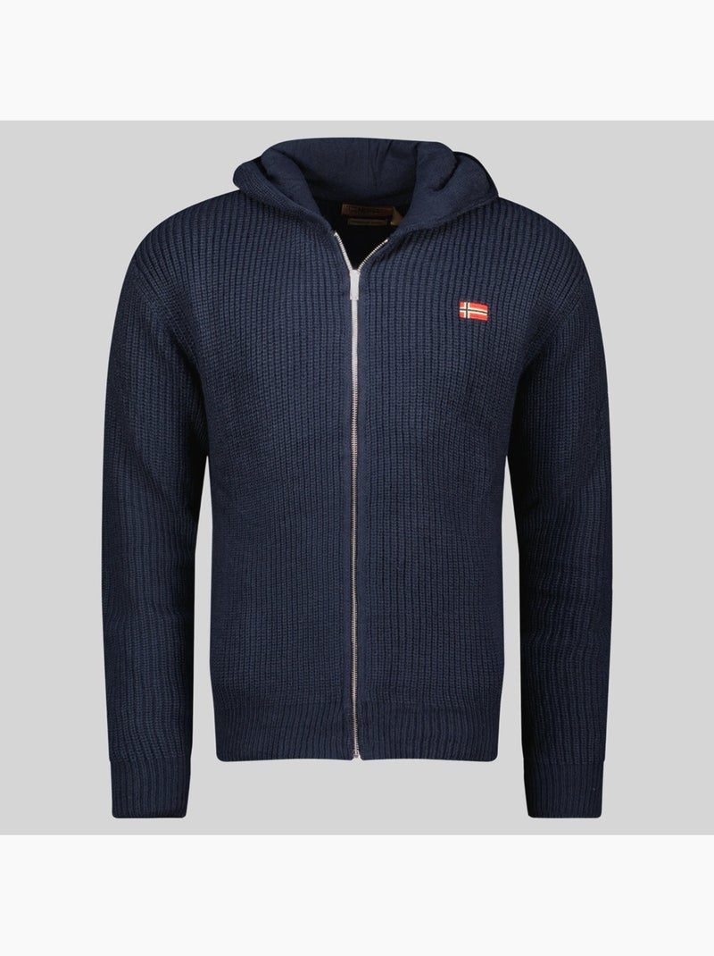 Sweat à capuche flexibus – geographical norway Bleu marine - Kiabi