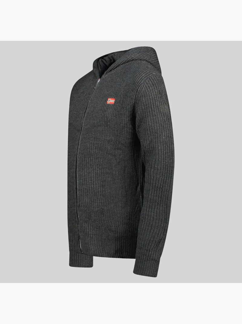 Sweat à capuche flexibus – geographical norway Gris foncé - Kiabi