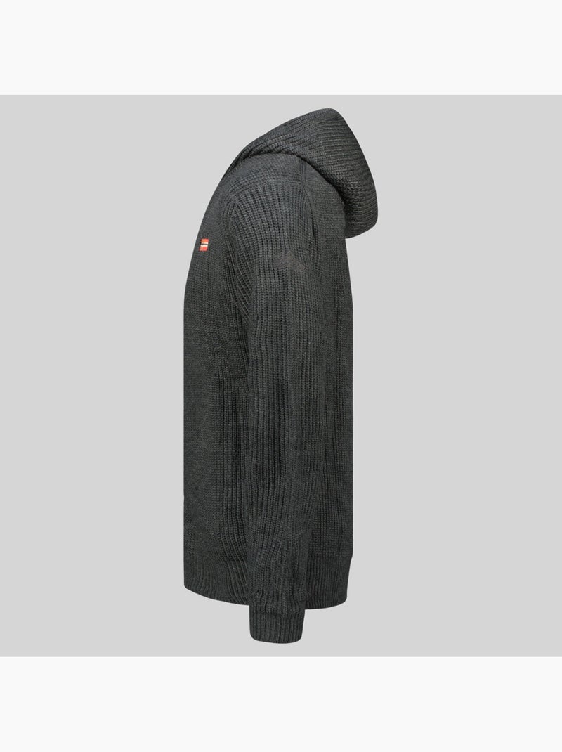 Sweat à capuche flexibus – geographical norway Gris foncé - Kiabi