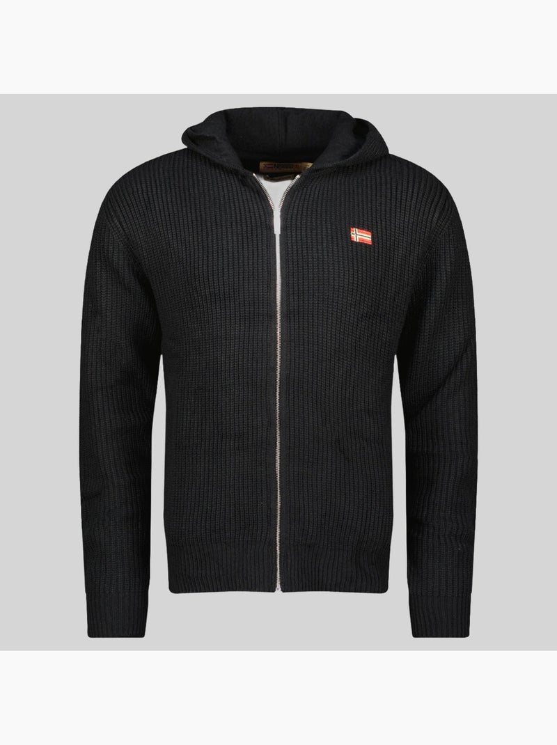 Sweat à capuche flexibus – geographical norway Noir - Kiabi