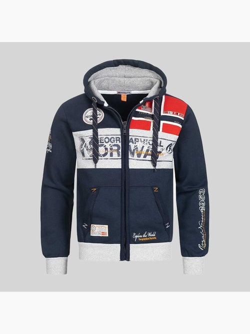 Sweat à capuche flyer – geographical norway - Kiabi