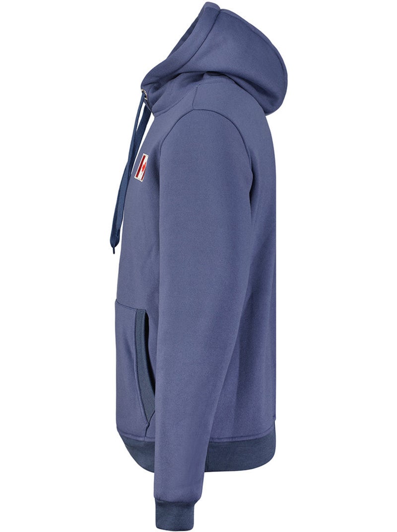 Sweat à capuche fondeak – canadian peak Bleu pétrole - Kiabi