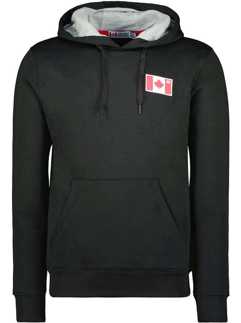 Sweat à capuche fondeak – canadian peak Noir - Kiabi