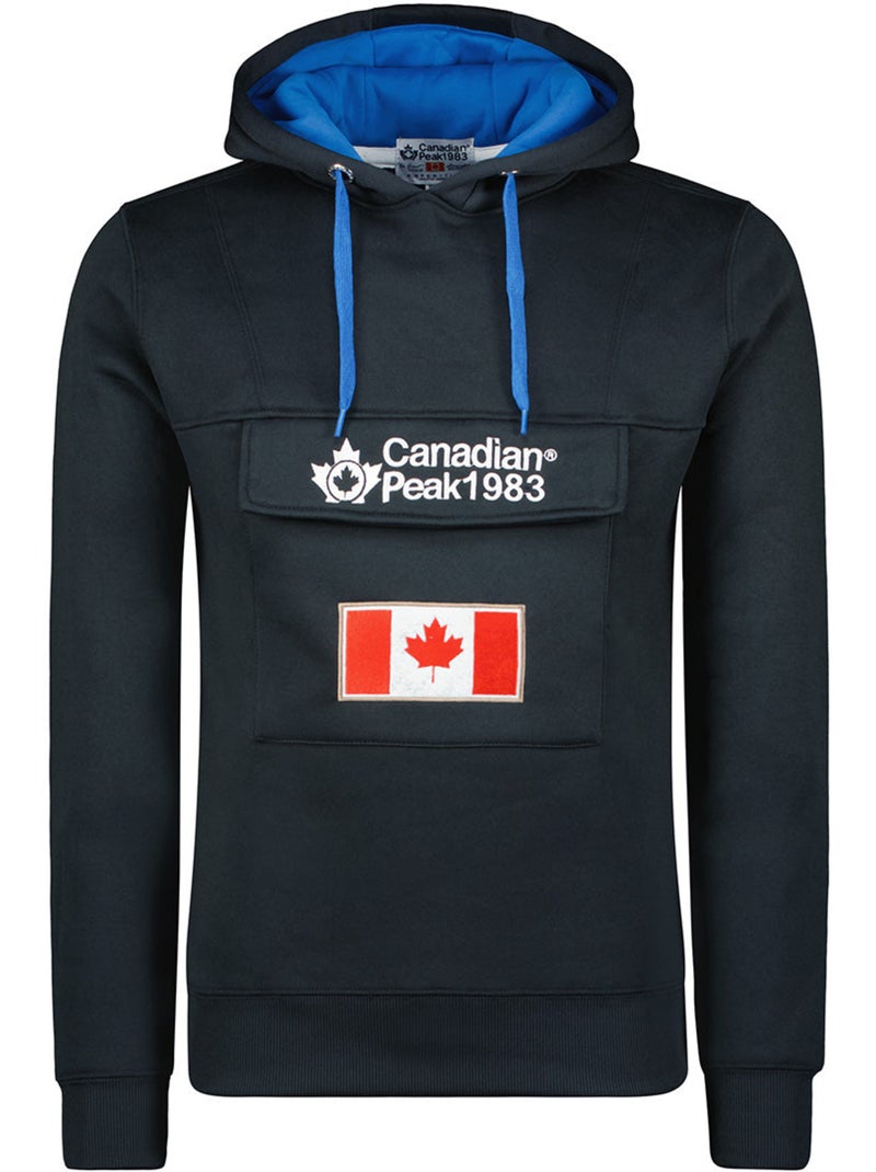 Sweat à capuche gadreak – canadian peak Bleu marine - Kiabi