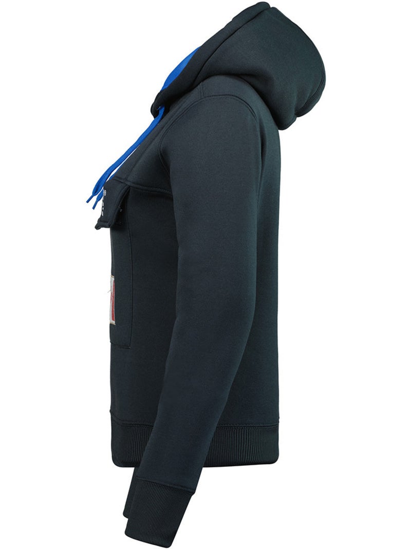 Sweat à capuche gadreak – canadian peak Bleu marine - Kiabi