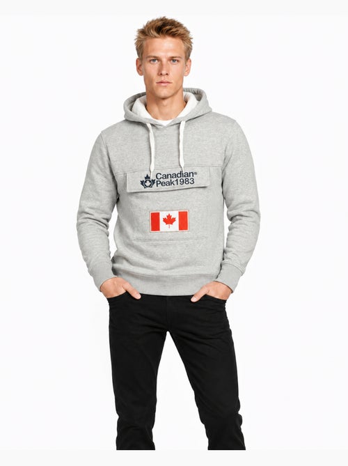 Sweat à capuche gadreak – canadian peak - Kiabi