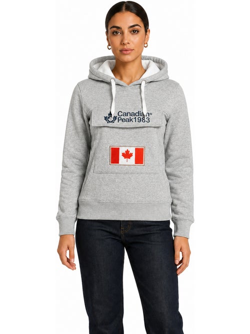 Sweat à capuche gadreak – canadian peak - Kiabi