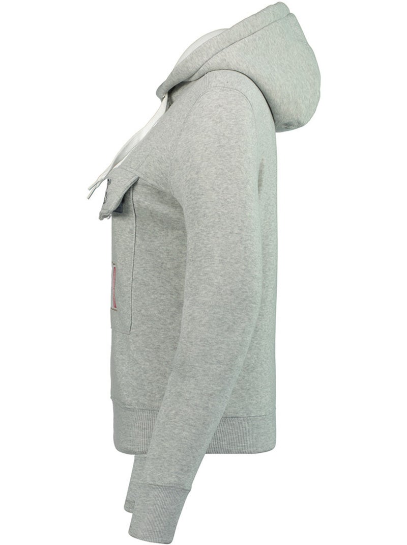 Sweat à capuche gadreak – canadian peak Gris clair - Kiabi