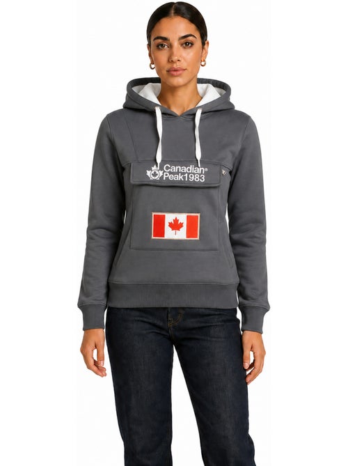 Sweat à capuche gadreak – canadian peak - Kiabi