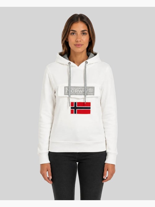 Sweat à capuche gadrien – geographical norway - Kiabi