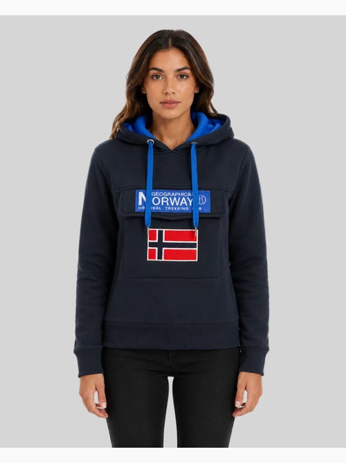Sweat à capuche gadrien – geographical norway - Kiabi Sweat à capuche gadrien – geographical norway - Kiabi