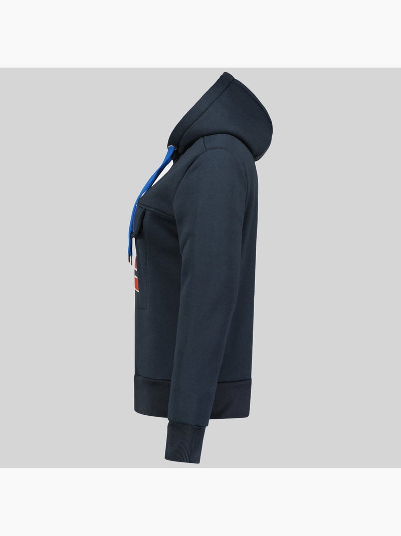 Sweat à capuche gadrien – geographical norway Bleu marine - Kiabi