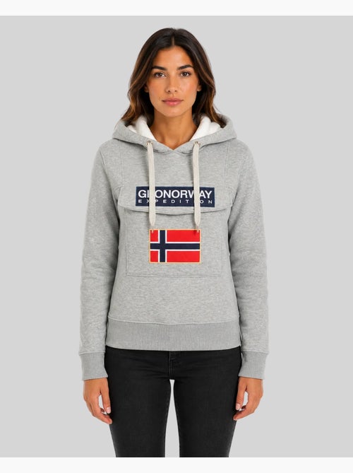 Sweat à capuche gadrien – geographical norway - Kiabi Sweat à capuche gadrien – geographical norway - Kiabi